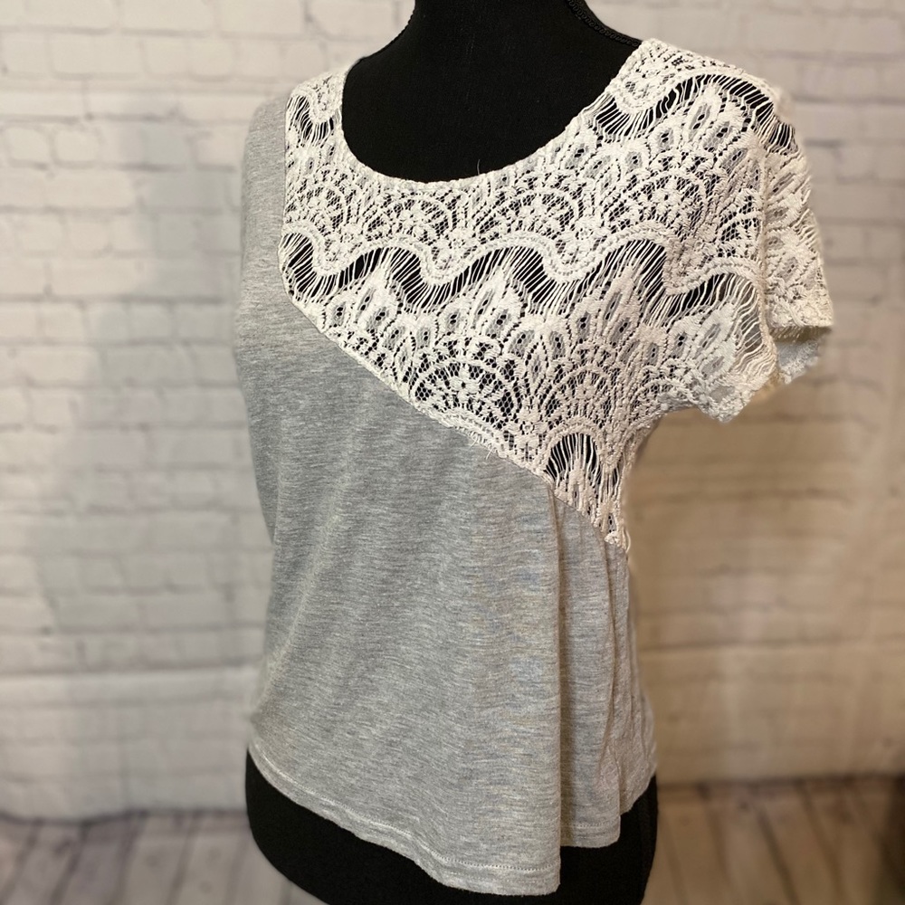 Staring at Stars Urban Outfitters Lace Tee
